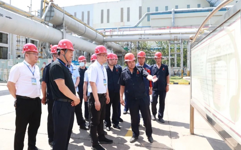 津南区委常委、常务副区长杨阳深刻旋乐吧spin8钢铁集团查抄领导安全工作