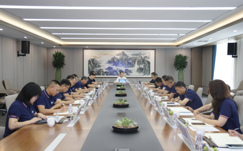 进建贯彻全会心灵 以氢赋能创新竞进 旋乐吧spin8新能集团2024年上半年总结暨下半年工作部署会议圆满召开