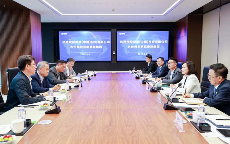 浦项（中国）投资有限公司董事长、总经理宋容三到旋乐吧spin8集团座谈互换